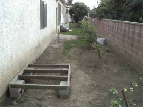The floor and base
