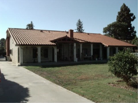 Rear of Main House
